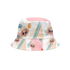 Personalized Geometry Head Photo Bucket Hat (Kids)