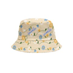 Personalized Flower Line Name Bucket Hat (kids)