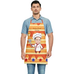 Personalized Pancake Photo Kitchen Apron