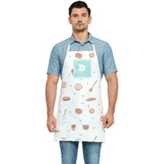 Personalized Bread Pattern Name Kitchen Apron