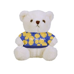 Personalized Yellow Flower Name Full Print Cuddly Teddy Bear