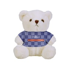 Personalized Denim Name Full Print Cuddly Teddy Bear