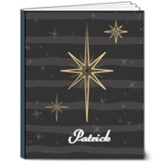 Personalized Name Stripe Hardcover Notebook