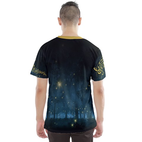 Men s Sport Mesh T-Shirt Back