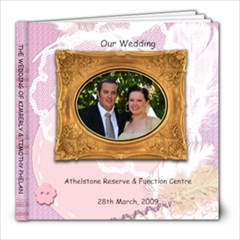 Our Wedding Book - 8x8 Photo Book (20 pages)