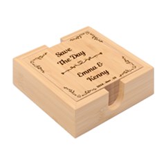 Bamboo Coaster Set 