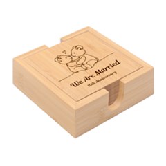 Bamboo Coaster Set 