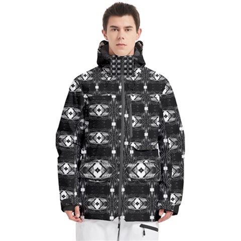 Men s Multi Pockets Zip Ski and Snowboard Waterproof Breathable Jacket 