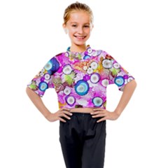 Kids Mock Neck T-Shirt