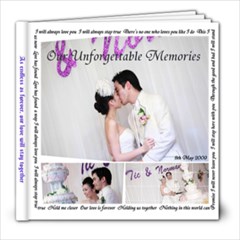 WEDDING - 8x8 Photo Book (20 pages)