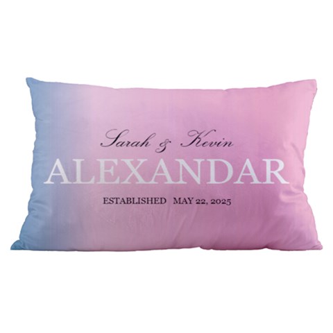 24 x16  Lumbar Throw Cushion Case (Two Sides) 