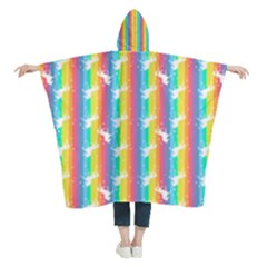 Kids  Hooded Rain Ponchos 