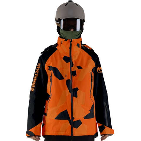 Men s Zip Ski and Snowboard Waterproof Breathable Jacket 