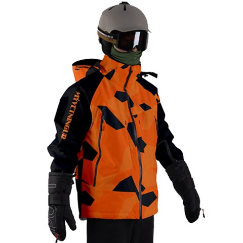 Men s Zip Ski and Snowboard Waterproof Breathable Jacket 