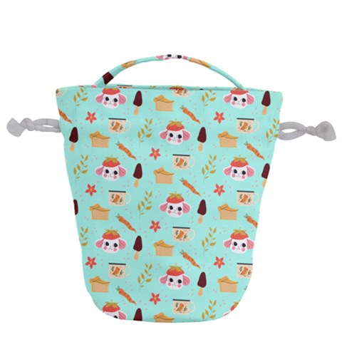 Drawstring Bucket Bag 