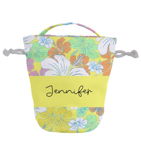 Drawstring Bucket Bag 