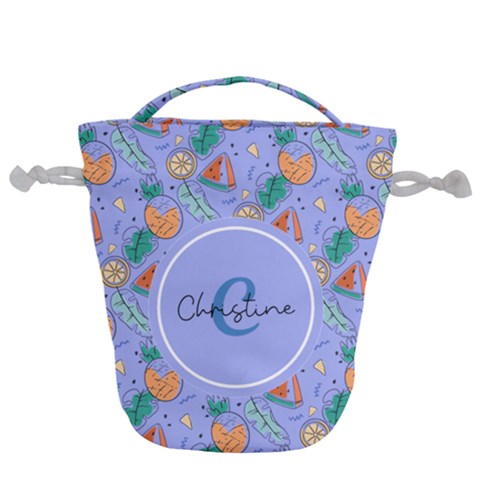 Drawstring Bucket Bag 