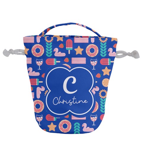 Drawstring Bucket Bag 