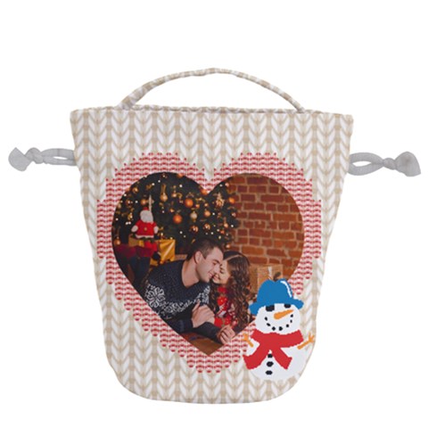 Drawstring Bucket Bag 