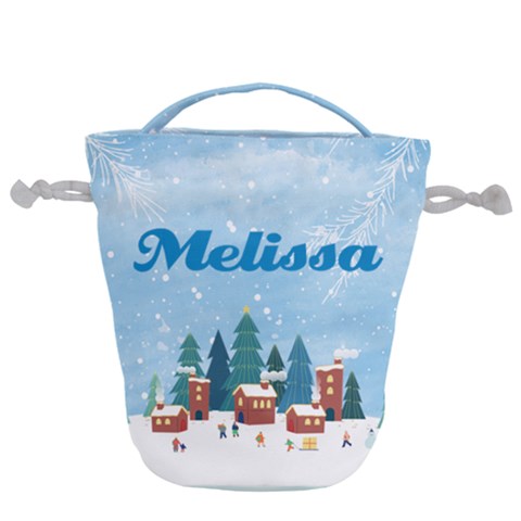 Drawstring Bucket Bag 