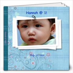 Hannah s 1st Birthday - 12x12 Photo Book (20 pages)