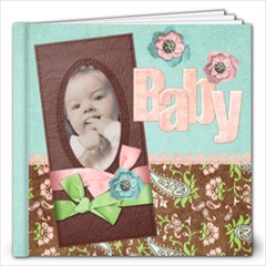 Pillaloo Album, baby theme - 12x12 Photo Book (20 pages)
