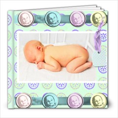 sweet baby megas & add on frame quick page book - 8x8 Photo Book (20 pages)