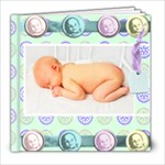 sweet baby megas & add on frame quick page book - 8x8 Photo Book (20 pages)