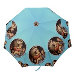 Rafael Madonna & Child Umbrella - Folding Umbrella