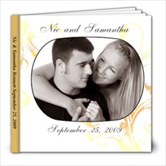 Nic & Samantha Guest Book - 8x8 Photo Book (39 pages)