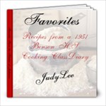 Favorites from the Kitchen of Judianne - 8x8 Photo Book (39 pages)