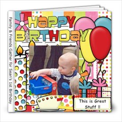 Sean BD Party 2 - 8x8 Photo Book (20 pages)