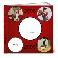 Kale s Sophmore Year - 8x8 Photo Book (39 pages)