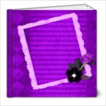 purple book - 8x8 Photo Book (20 pages)