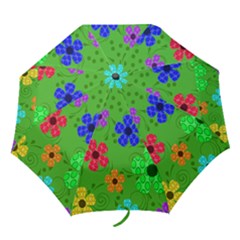 Flower Power - Folding Umbrella