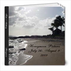 Honeymoon book - 8x8 Photo Book (60 pages)