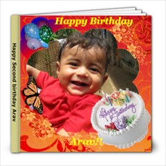 arav s photo book - 8x8 Photo Book (20 pages)