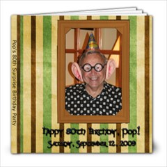 Pops 80th Surprise Party - 8x8 Photo Book (20 pages)