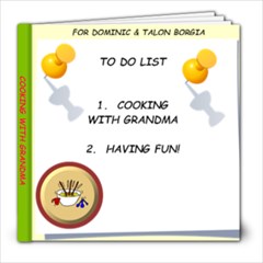 Cooking With Grandma - 8x8 Photo Book (20 pages)