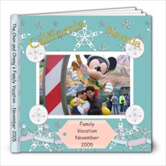 Chong Family Vacation2chan - 8x8 Photo Book (39 pages)