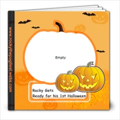 Rocky s Halloween Book Final - 8x8 Photo Book (20 pages)