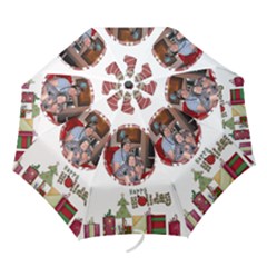 Happy Holiday Umbrella