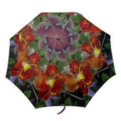 Pansy Umbrella - Folding Umbrella