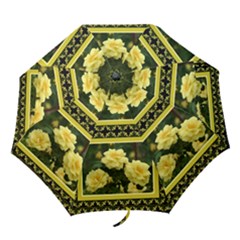 yellow rose umbrella - Folding Umbrella yellow rose umbrella - Folding Umbrella