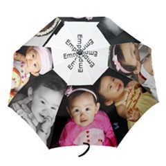 sophia red flower umbrella - Folding Umbrella