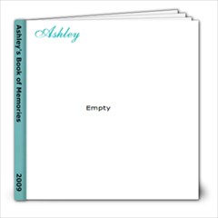 Ashleys memory book - 8x8 Photo Book (20 pages)