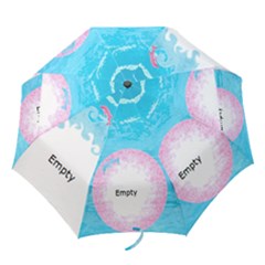 Dolphin umbrella with girls & Mandy - Folding Umbrella