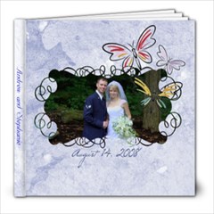 The Marriage of Andrew and Stephanie - 8x8 Photo Book (20 pages)