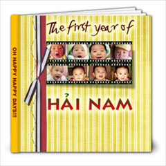 Hai Nam s first year - 8x8 Photo Book (20 pages)