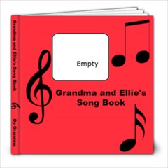 ELLIES SONG BOOK - 8x8 Photo Book (20 pages)